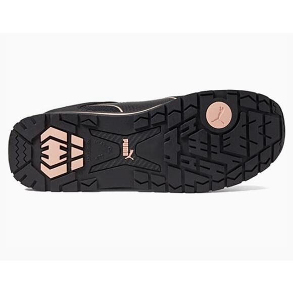 PUMA Safety Levity Knit Low Work Shoes Sneaker 9 Black ASTM EH Comp Toe NIB - Picture 6 of 10